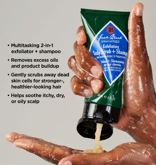 Exfoliating Scalp Scrub + Shampoo