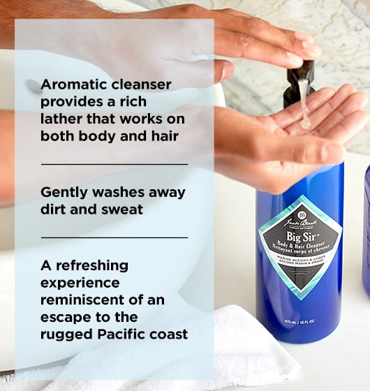 Big Sir®Body & Hair Cleanser