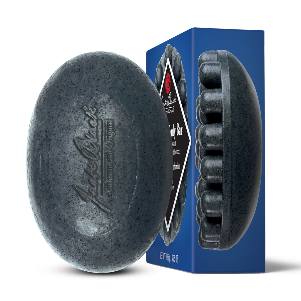 Charcoal Body Bar Massaging Soap