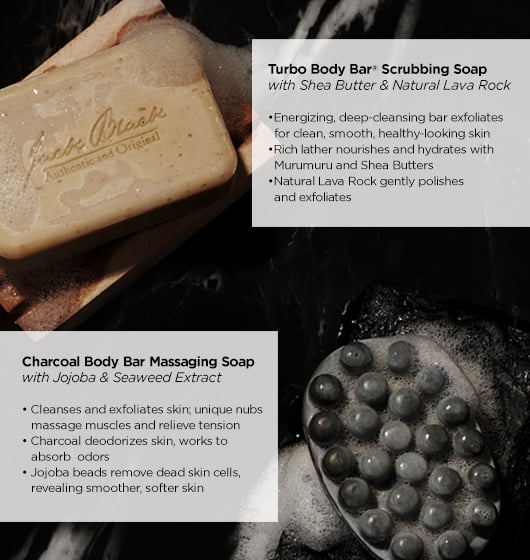 Turbo Body Bar® Scrubbing Soap. 3-pack