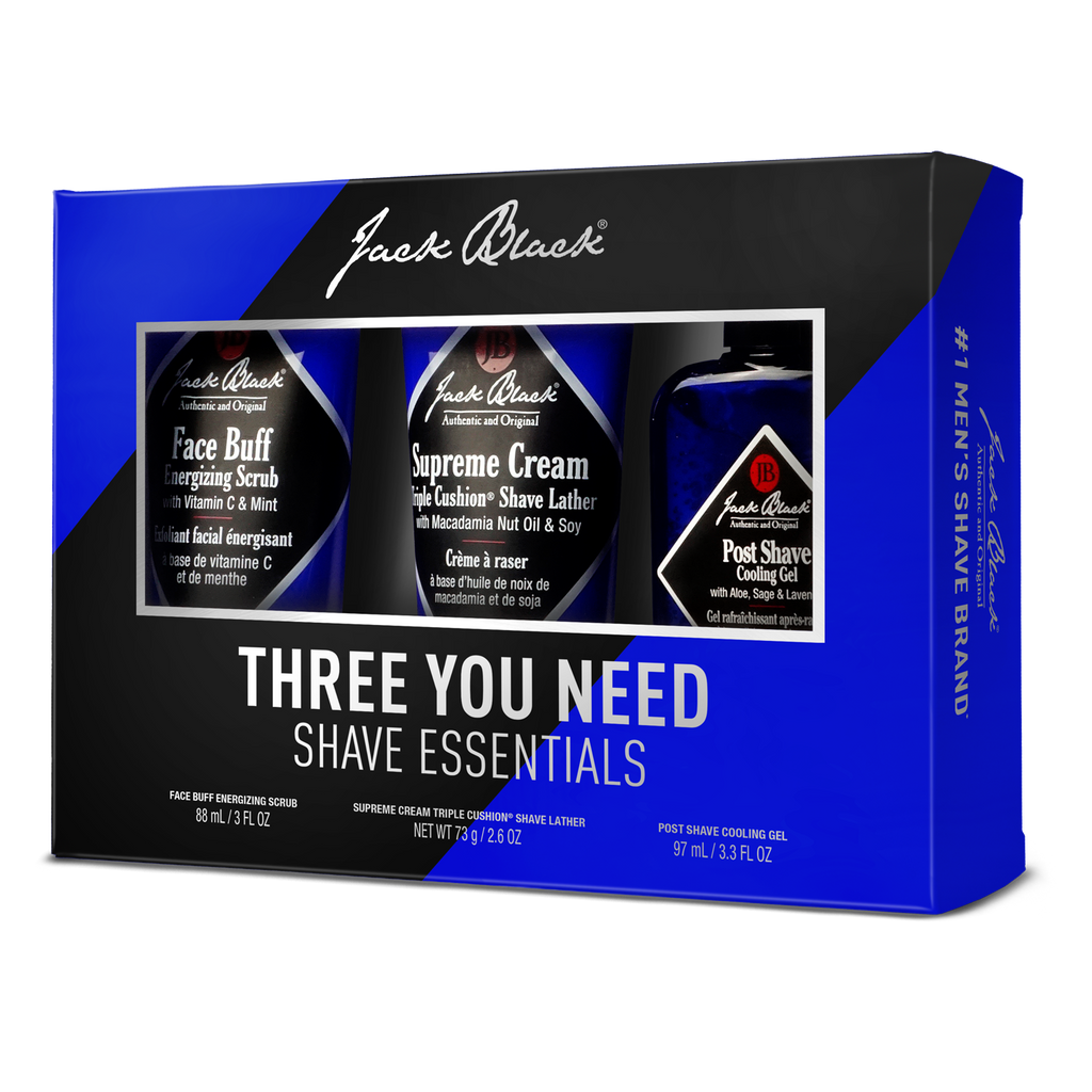 Three You Need Shave Essentials