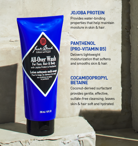 All-Over Wash for Face. Hair & Body